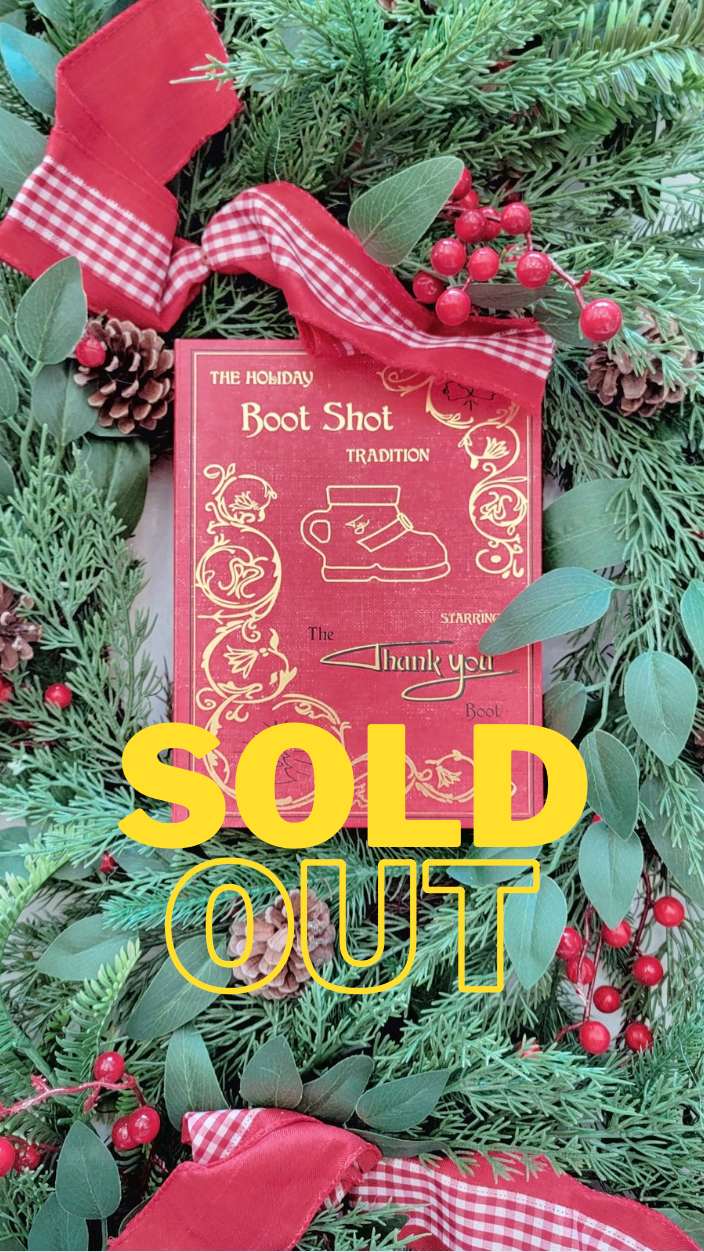 The Holiday Boot Shot Box 1st Edition - Red