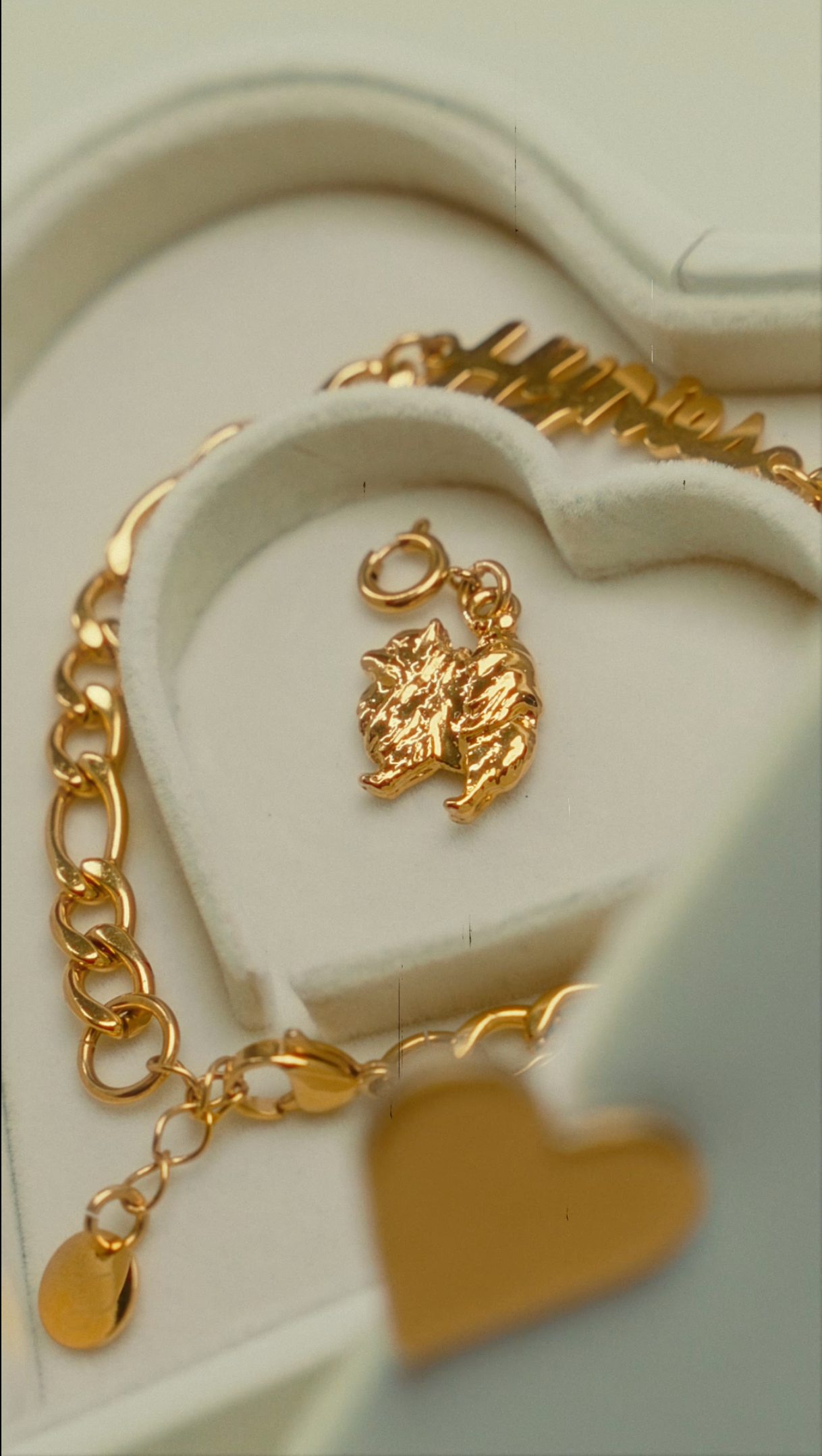 *🐺 IN STOCK 🐾* - Fur Baby Charm - Gold