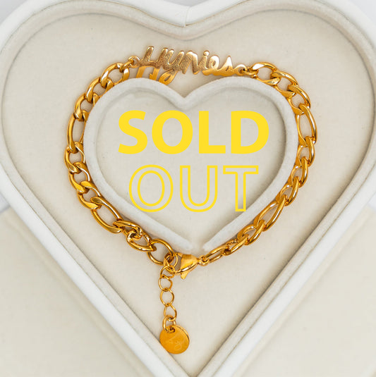 💫 SOLD OUT  💛 Hynies Bracelet & Magnetic Heart Charm
