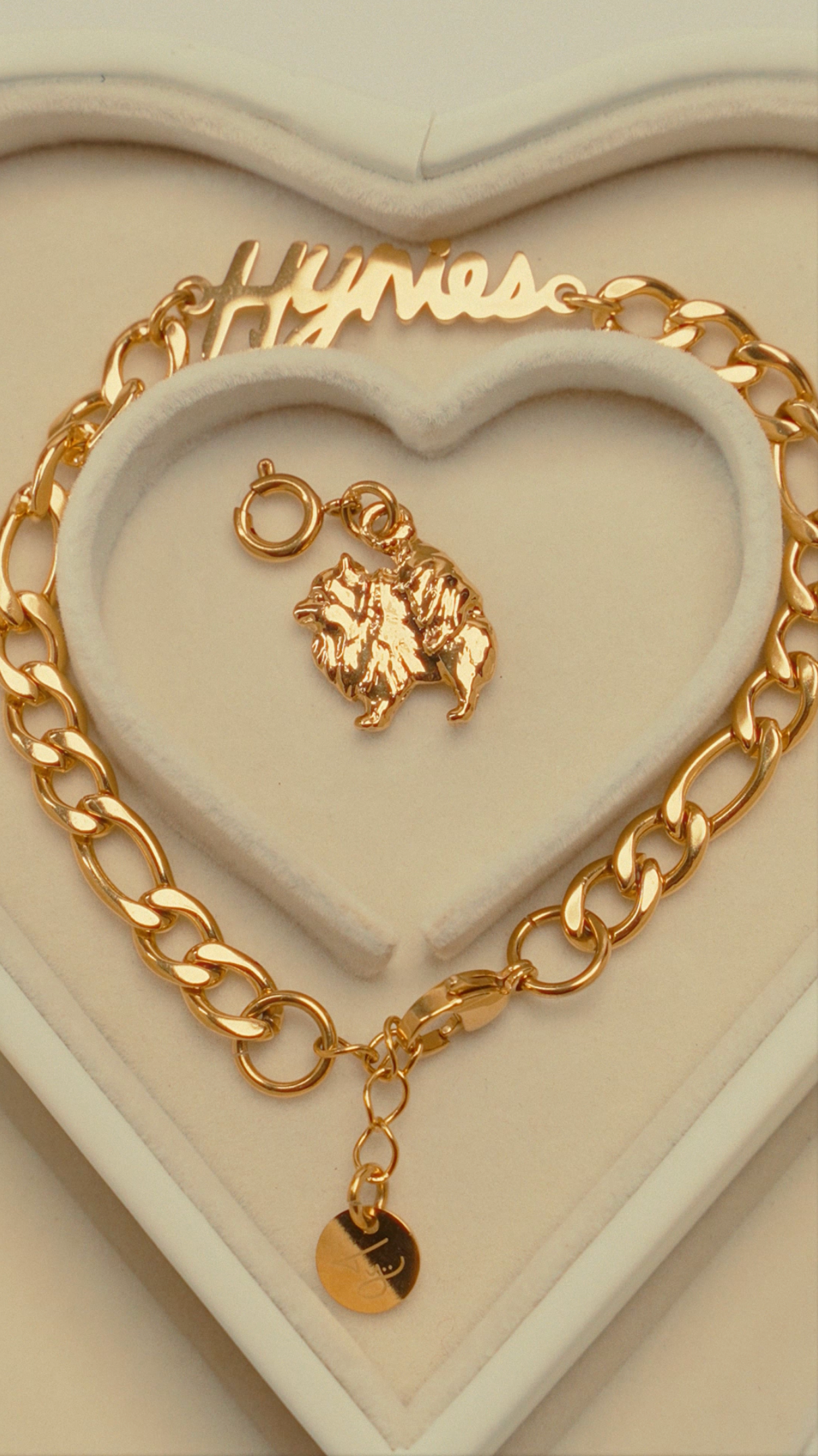 *🐺 IN STOCK 🐾* - Fur Baby Charm - Gold