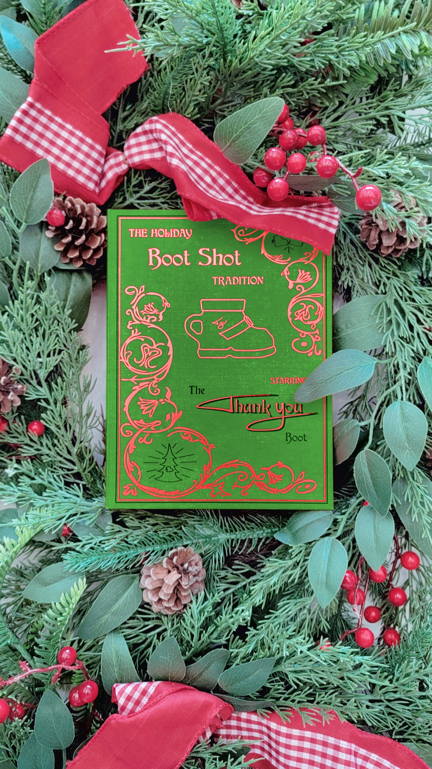 *🥾 SOLD OUT 📗- The Holiday Boot Shot Box 2nd Edition - GREEN